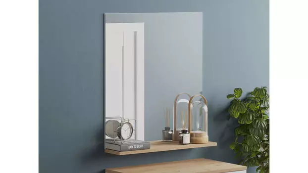 Зеркало Helmi, Гикори кингстон Белый блеск