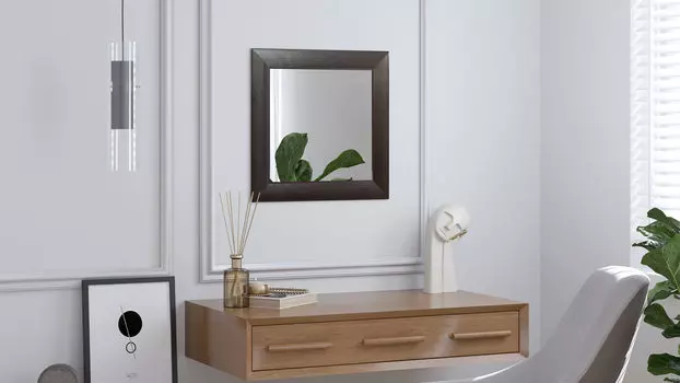 Зеркало Lars 42x42, цвет Венге