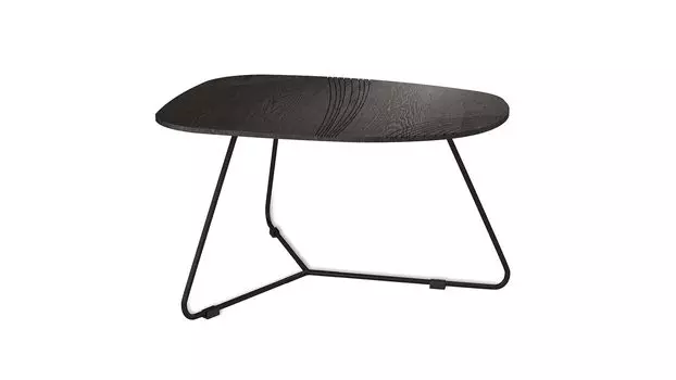 Журнальный стол Brass, цвет сонора-черный муар