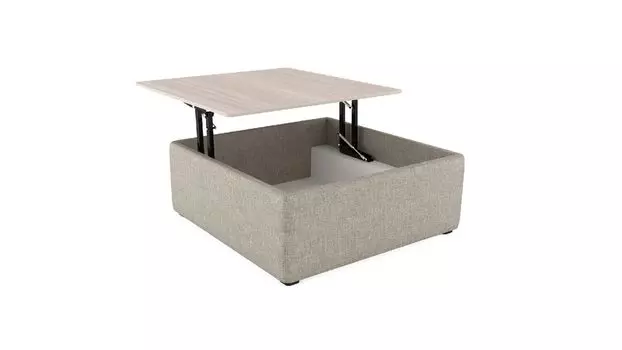 Журнальный стол-пуф Cristofer, цвет Ясень Шимо Светлый Brera 56