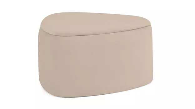 Журнальный стол-пуф Magritt Ясень Шимо светлый, без опор