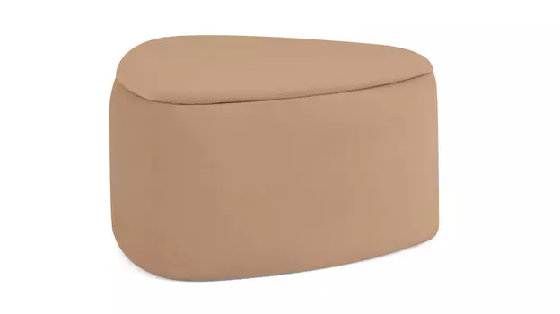 Журнальный стол-пуф Magritt Ясень Шимо светлый, без опор