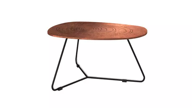 Журнальный стол Stone, цвет кариф-черный муар