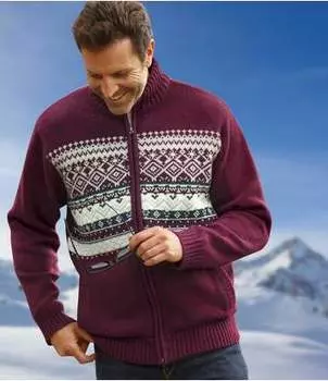 Кардиган с Подкладкой из Флиса