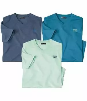 Комплект Футболок с V-образным Вырезом — 3 шт.