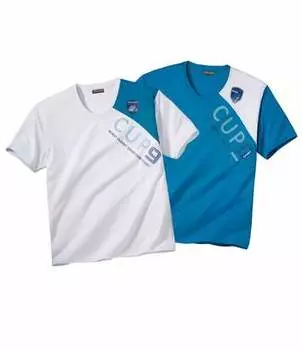 Комплект Футболок с V-образным вырезом — 2 шт.