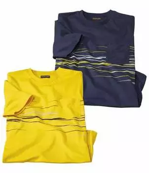 Комплект Футболок в Полоску — 2 шт.