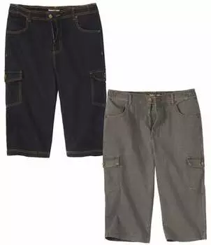 Комплект Капри-карго из Денима — 2 шт.