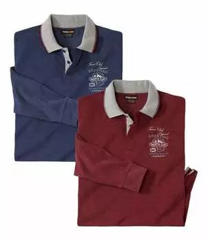 Комплект Поло с Длинными Рукавами — 2 шт.