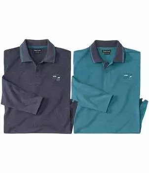 Комплект Поло с Длинными Рукавами - 2 шт.