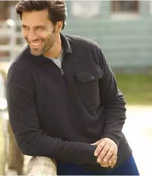 Поло с Длинными Рукавами из Флиса