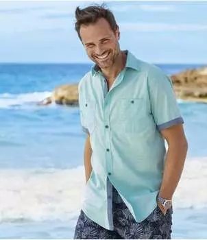 Рубашка из Хлопка Фламме