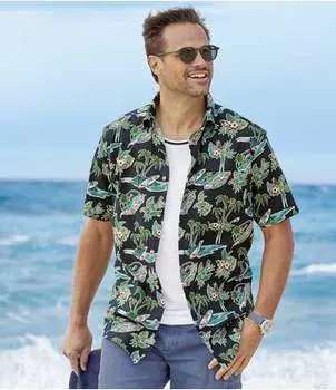 Рубашка из Хлопка "Гавайи"