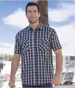 Рубашка из Поплина в Клетку