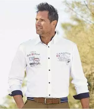 Рубашка в Стиле Авиатор