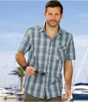 Рубашкав Клетку из Хлопка