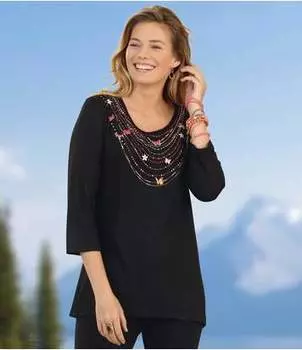 Туника из Струящейся Ткани