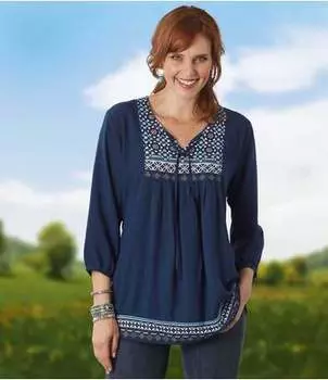 Туника с Рукавами 3/4