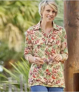 Удлиненная Блуза