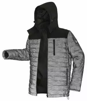 Удлиненная Куртка со Съемным Капюшоном