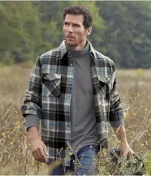 Утепленная Флисовая Рубашка