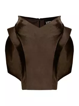 Бархатная мини-юбка Marquisa Brown