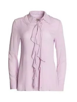 блуза со съемным воротником-шарфом