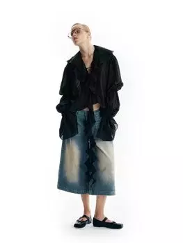 Блузка с волнами "Drama queen"