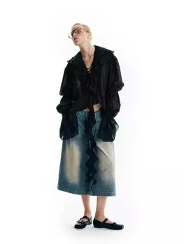 Блузка с волнами "Drama queen"