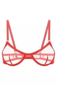 Бюстгальтер Basic красный