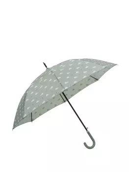 Детский зонтик Fresk "Лесной ежик", серо-зеленая