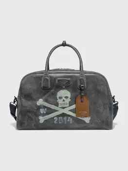 Дорожная сумка Route Skull Destroy Black