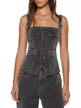 Джинсовый топ