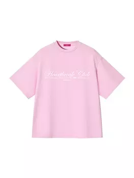 Футболка ANY Heartbreak club Pink