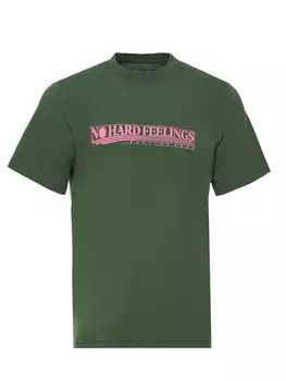 хлопковая футболка прямого кроя модели унисекс