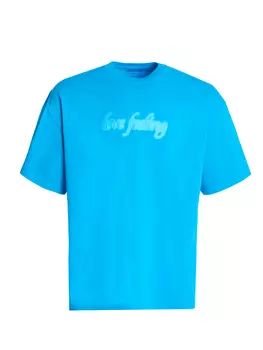 Хлопковая футболка с принтом