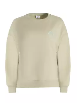 Хлопковый свитшот прямого силуэта