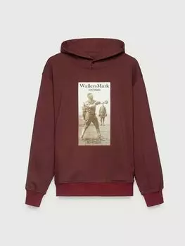 Худи с винтажным принтом