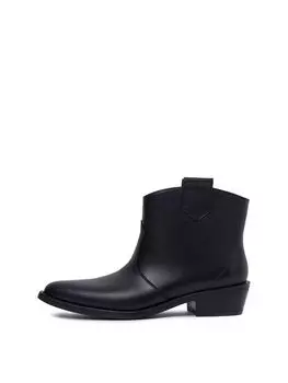 Казаки OTRO black кожаные