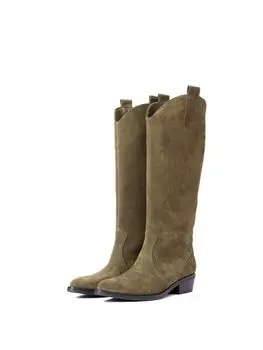 Казаки RODEO хаки замшевые