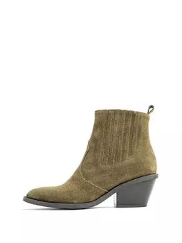 Казаки Terme хаки замшевые