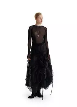 Лонгслив из сетки “Cherny"