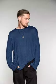 Лонгслив See the big picture Синий Man