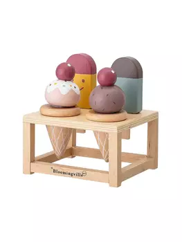 Набор мороженого Bloomingville "Hasham", 5 шт, мульти с красным