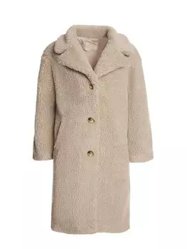 пальто из декоративного меха