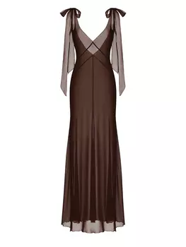 Платье-комбинация ANY Brown