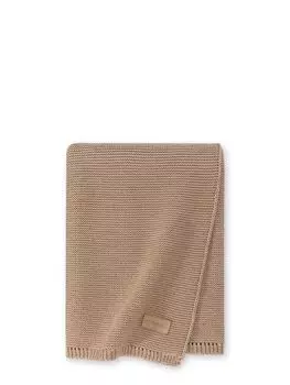 Плед детский LUKNO, бежевый, 90 x 90 см