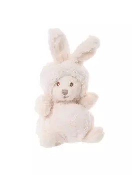 Плюшевая игрушка в костюме Bukowski "Кролик Ziggy", белый, 15см