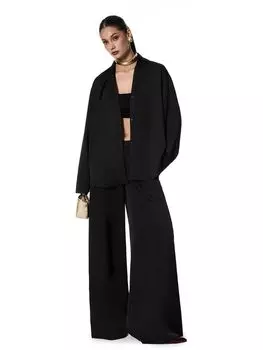 Рубашка с глубоким вырезом