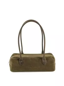 Сумка-батончик Your EХ хаки замшевая